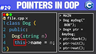 Pointers in C Classes and Objects