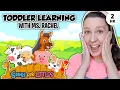 Download Lagu Learn Animals with Ms Rachel for Toddlers - Animal Sounds, Farm Animals, Nursery Rhymes \u0026 Kids Songs