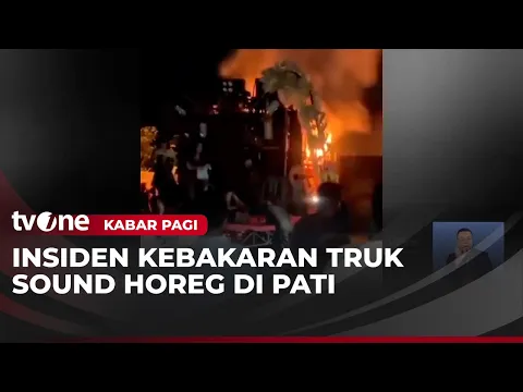 Ledakan Genset Picu Kebakaran Sound Horeg di Pati