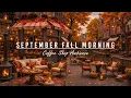 Download Lagu Positive September Fall Morning \u0026 Canalside Coffee Shop Ambience🍂Smooth Piano Jazz Music for Working