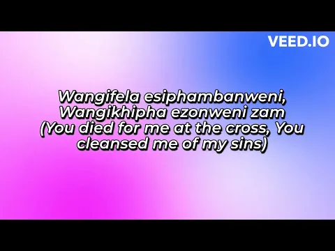 Download MP3 Malibongwe  We Will Worship lyric video