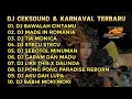 Download Lagu DJ CEK SOUND TERBARU 2025 FULL BASS MIDDLE NROTOK COCOK BUAT CEK SOUND KARNAVAL \u0026 HAJATAN