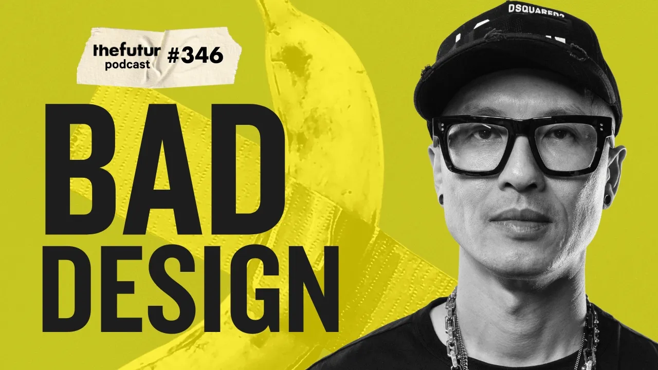Outline Video What Designers Do to Close $10K+ clients w/ David Fastuca | The Futur Podcast Ep. 346