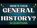 Can You Answer These 40 History Questions World History Quiz Trivia