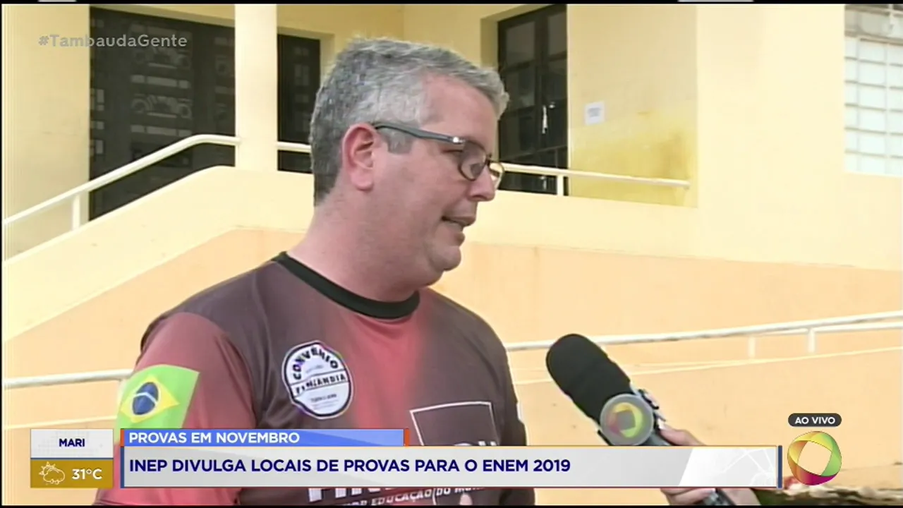 Tambaú da Gente - INEP divulga locais de provas para o Enem 2019