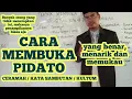 Download Lagu Cara membuka pidato, kata sambutan dan kultum yang baik, benar, menarik dan memukau.