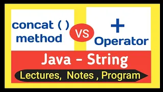 concat method vs operator in case of string in java