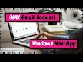 How to Set up Your GMX Email Account with the Windows Mail App