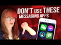The WORST messaging apps for PRIVACY