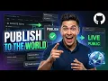 Publish GitHub Repository Publicly Quick Start