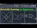 AutoCAD Drawing Tutorial for Beginners - 1