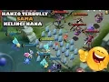 Download Lagu AUTO TERNGAKAK- NGAKAK GLINDING 😂NANA MEMBULLY HANZO DI MIROOR