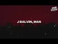 J Balvin - Rojo (LYRICS)