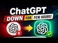 ChatGPT Down For few hours ChatGPT Services Restored Now Big AI Update