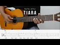 Download Lagu Tiara - Raffa Affar - Fingerstyle Guitar Tutorial + TAB \u0026 Lyrics