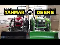 Comparison John Deere 3032E Vs Yanmar SA424 Compact Tractors