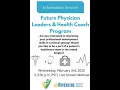 Together We Mentor TWM UC Riverside SOM Health Coach Program Information Session
