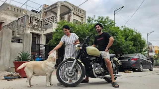 Kaalu Or Roxi | Mummy, Bhai Ke Sath Sath Bike Bhi aa Gayi....