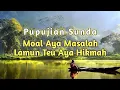 Download Lagu Pupujian Sunda | Moal Aya Masalah Lamun Teu Aya Hikmah