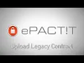 How to Upload Legacy Contracts