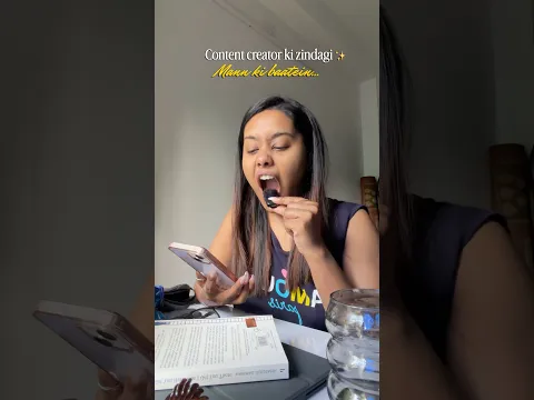 Content creator ki zindagi😢 #contentcreator #influencerlife #youtuber #lifelessons #zindagi gi