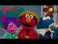 Download Lagu Elmo, Cookie Monster, \u0026 Friends Crash Netflix Auditions | Sesame Street | Netflix