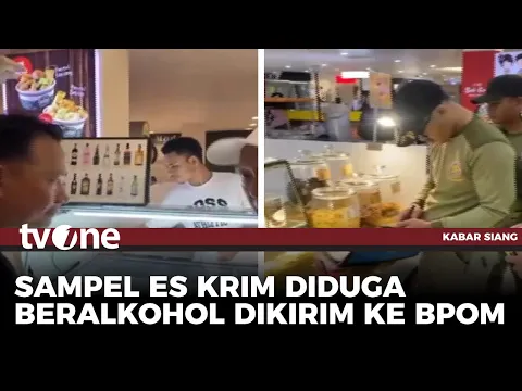 BPOM Periksa Es Krim yang Diduga Mengandung 40% Alkohol