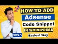 How to Add AdSense Code Snippet in WordPress By WordPress Plugin