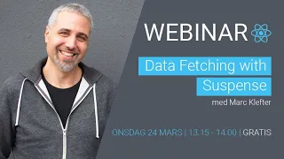 Webinar Data fetching with React Suspense