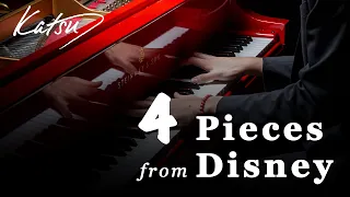 Download 4 Pieces from Disney (Relaxing Piano) [16 Mins] | Katsu MP3