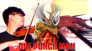 Download One-Punch Man OP1 - THE HERO!! - Violin \u0026 Piano Cover MP3
