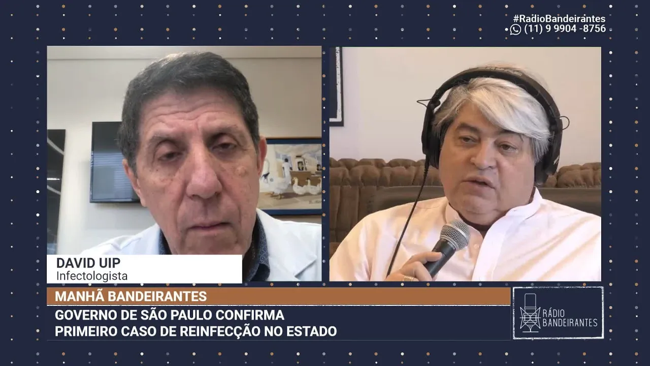 DAVID UIP: TODA VACINA TEM EFEITO ADVERSO | MANHÃ BANDEIRANTES