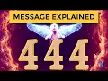 444 Angel Number * Time to BUILD Your Dreams! * MESSAGE Explained