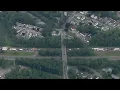 Sky5 I-495 traffic halted police standoff underway