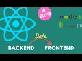 How to send data from Backend to Frontend in ReactJS in 2023 MERN stack