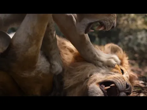 Nala Finds Simba Scene THE LION KING Movie Scene