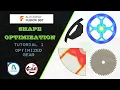 Fusion 360 Shape Optimization Tutorial 1 Optimized Gear