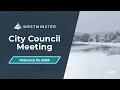 Westminster City Council Meeting February 23 2026