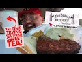 Meatloaf Special 1st Time Trying Southern Sweet Tea Two Sisters Creole Kitchen Picayune MS