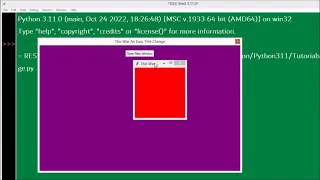 Create Button Open A New Window - Tkinter