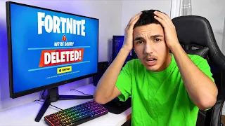 I Deleted His RARE $10,000 Fortnite Account...