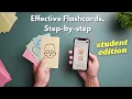 The Ultimate Flashcard Tutorial step by step