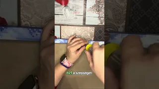 Gyémántszemes kirakó - Így készül