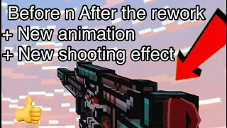 Demon catcher before and after the rework Pixel Gun 3D