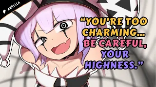 Your Playful Jester Breaks Character When You Like Her Back [ASMR Roleplay] [Jester Speaker]