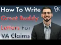 Writing Excellent Lay Statements and Buddy Letters for VA Claims