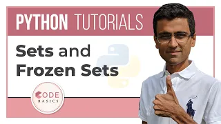 Python Tutorial - 24 Sets and Frozen Sets