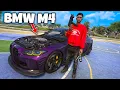 I SPUN BLOCKS in a BMW M4 in GTA 5 RP