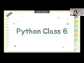 Intro to Python Lesson 6