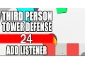 How To Tower Defense 24 Spell Button Add Listener Tutorial C